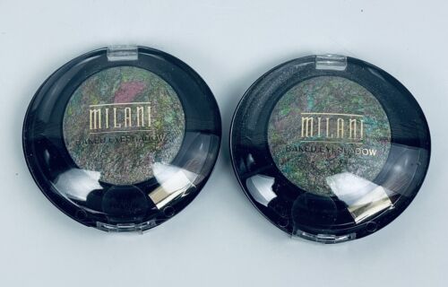 Lot of 2 Milani Marbelized Baked Eyeshadow #618 Green Fortune - Picture 7 of 7