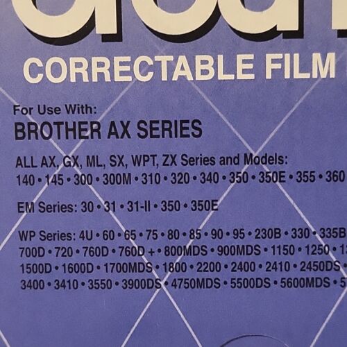 Brother Correctable Film Ribbon AX Series 1030 BLACK - Picture 2 of 4