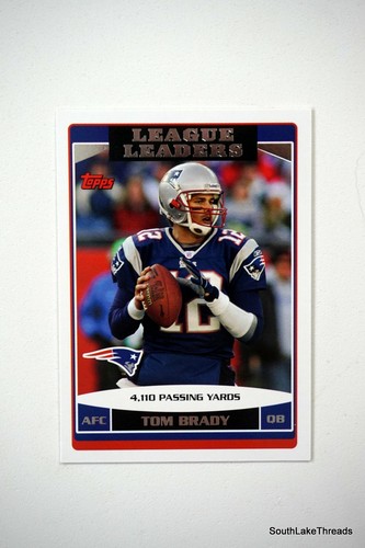 2006 Topps #280 Tom Brady LL New England Patriots/ Tampa Bay Buccaneers - Picture 1 of 2