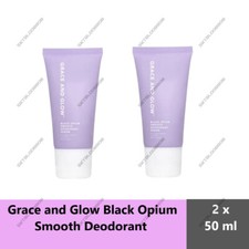 2 x Grace and Glow Black Opium Smooth Deodorant Serum Roll On for Brightening