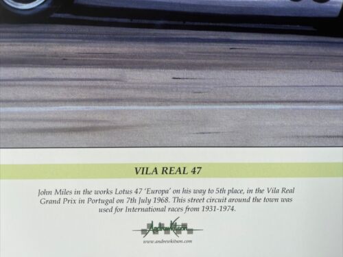 Vila Real Grand Prix in Portugal - John Miles im Werk Lotus 47 ""Europa - Bild 2 von 4