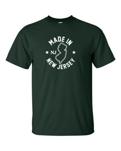 "Made in New Jersey" T-Shirt Gr. S-4XL Garden State Newark Trenton Home Born - Bild 6 von 7