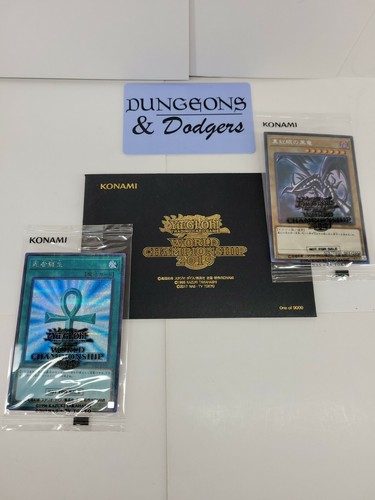 YUGIOH WELTMEISTERSCHAFT 2019 UMSCHLAG MIT VERSIEGELTEN ROTEN AUGEN & MONSTER REBORN - Bild 1 von 3