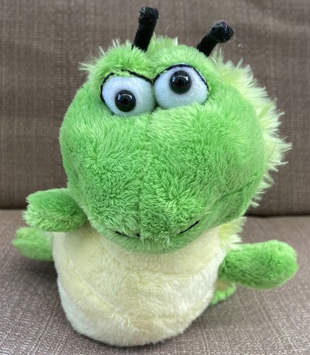 9" Ganz Webkinz CATERPILLAR Plush Green Worm Stuffed Animal Toy #HM434 NO CODE - Picture 2 of 10