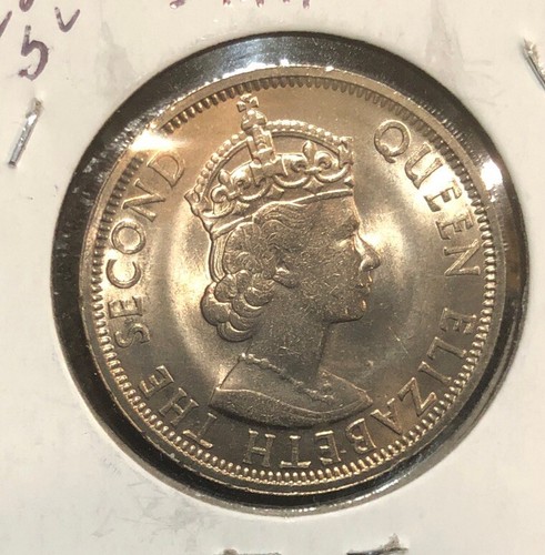 1961-H Moneta 50 Centesimi Malesia e Borneo Britannico NON CIRCOLATA Rame Nichel-KM#4.1 - Foto 2 di 4