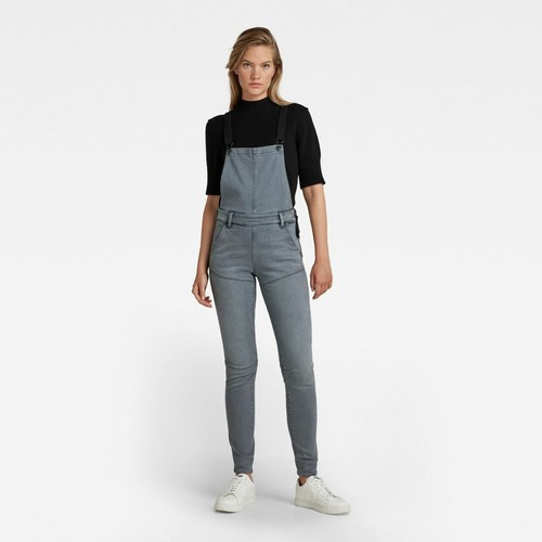 G-STAR RAW DENIM WORKER RADAR DUNGAREE Damen Worker-Latzhose - Bild 3 von 5