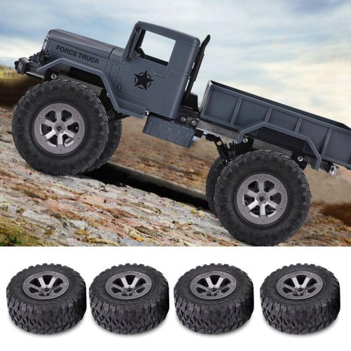 1:16 Crawler Gummireifen 4-teiliges Set RC Militärzubehör Fernbedienung - Bild 2 von 10
