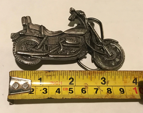 Vintage 1981 Motorcycle Cut-Out Belt Buckle By Great American Buckle Co #675 - Picture 8 of 8