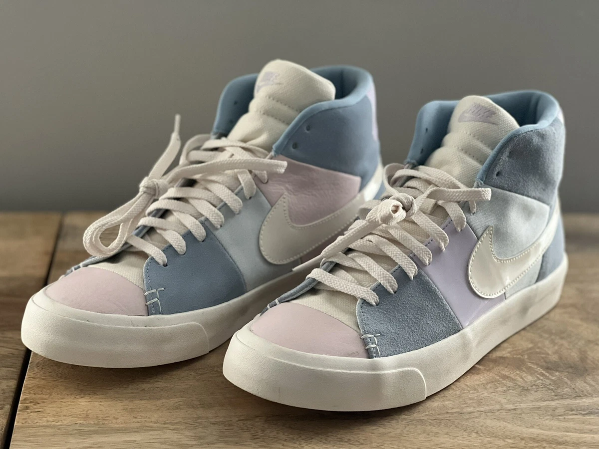 Nike Men&#039;s Blazer Royal QS Arctic Pink/Sail-Leche Blue AO2368 600 Sz 10.5 |