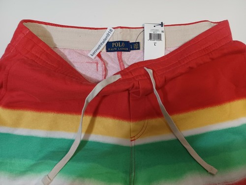POLO RALPH LAUREN SPECTRA FRENCH TERRY SHORTS MULTICOLOR MENS SIZE M,L - Bild 9 von 9