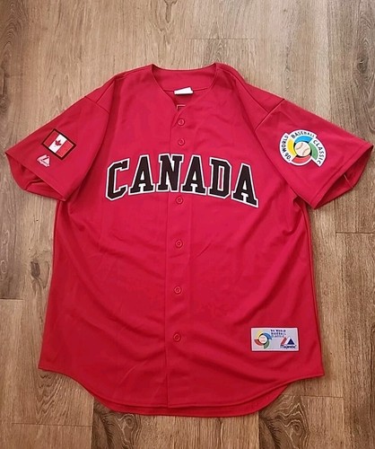 Camiseta Auténtica Clásica Mundial de Béisbol de Canadá Autógrafo Firmado por Jason Bay - Imagen 10 de 14