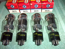 Quad Nos Nib Heinth Kaufman Vintage 6as7g Tubes Tested 100% Tv-7