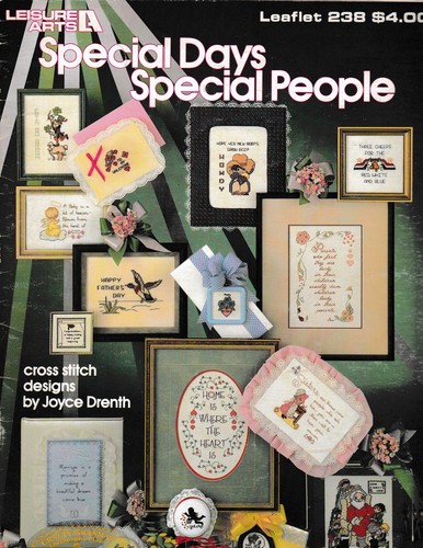 Special Days Special People Cross Stitch | Leisure Arts 238