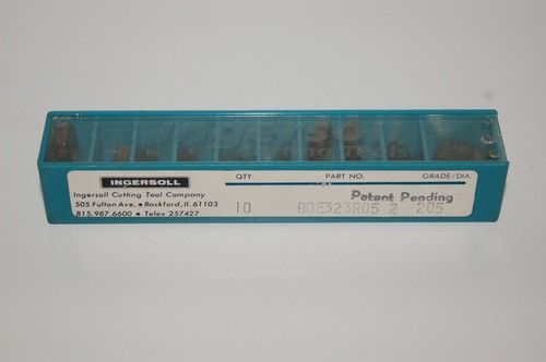 INGERSOLL RAND - BDE323R05 2 - Cutting Inserts Grade 205 (Set of Ten) - Picture 7 of 7