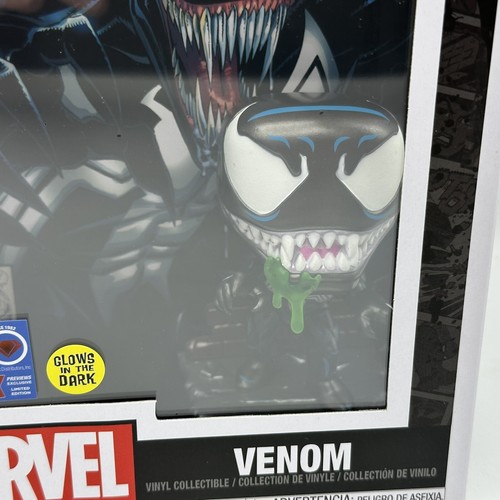 Funko POP! Comic Cover: Marvel Venom #10 Lethal Protector GITD  *PX Excl New - Picture 2 of 7