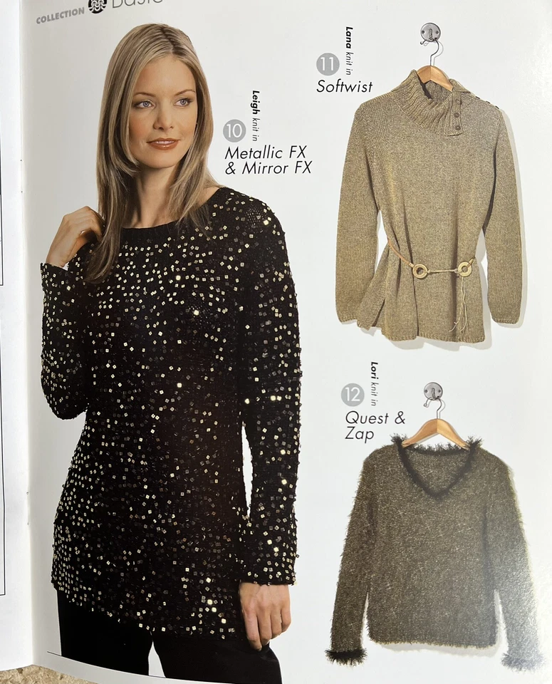 8 Leaflets Berroco Pingouin Thorobred Leisure Arts Knitting Pattern Adults Child - Image 4 of 4