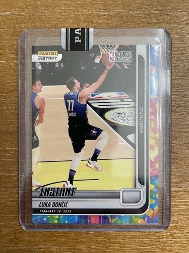2022-23 Panini Instant Luka Doncic #157 VERSICOLOR /5 SSP TEAM LEBRON ASG - Picture 1 of 12