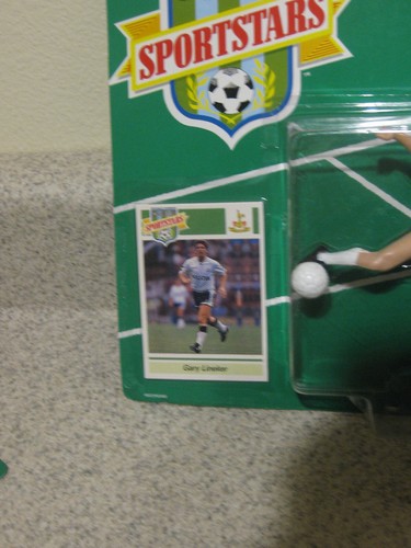 Figura de fútbol Kenner GARY LINEKER Sportstars INGLATERRA 1989 alineación inicial NUEVO - Imagen 3 de 6