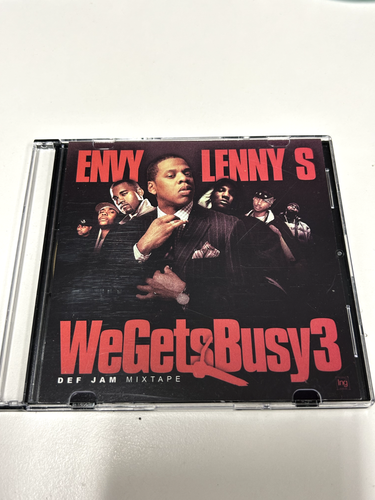 DJ ENVY LENNY S DEF JAM THE MIXTAPE VOL 3 WE GETS BUSY NYC PROMO MIXTAPE MIX CD - Picture 1 of 2