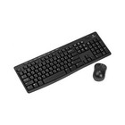 Logitech MK270 RF Wireless QWERTY Black Mouse and Keyboard Combo - US Layout
