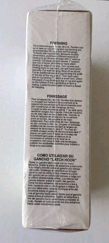 The Disney Dreams Collection Thomas Kinkade Tinker Bell Latch Hook Kit - Picture 5 of 6