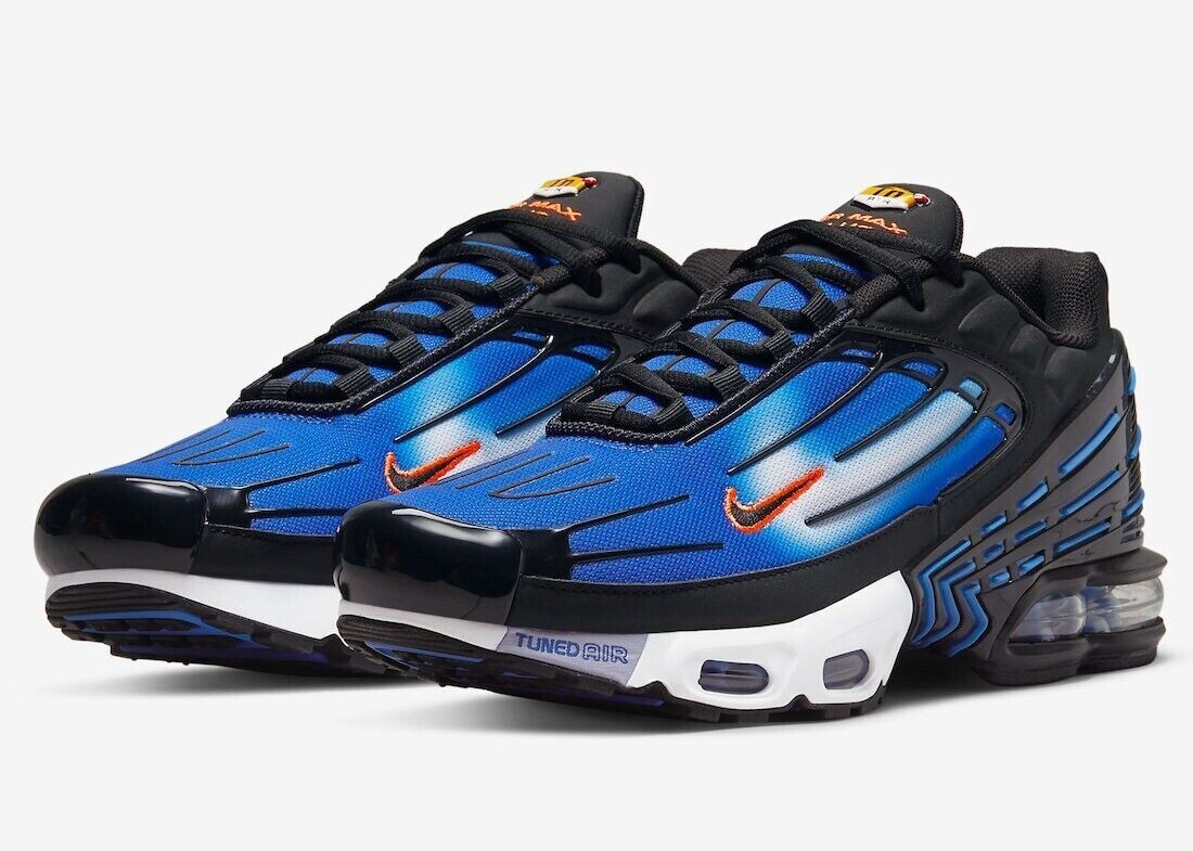 靴 [Final Price] Nike AirMax Plus TN3 Nike Air Max Plus III TN Photo Blue New Sneakers Size 10.5