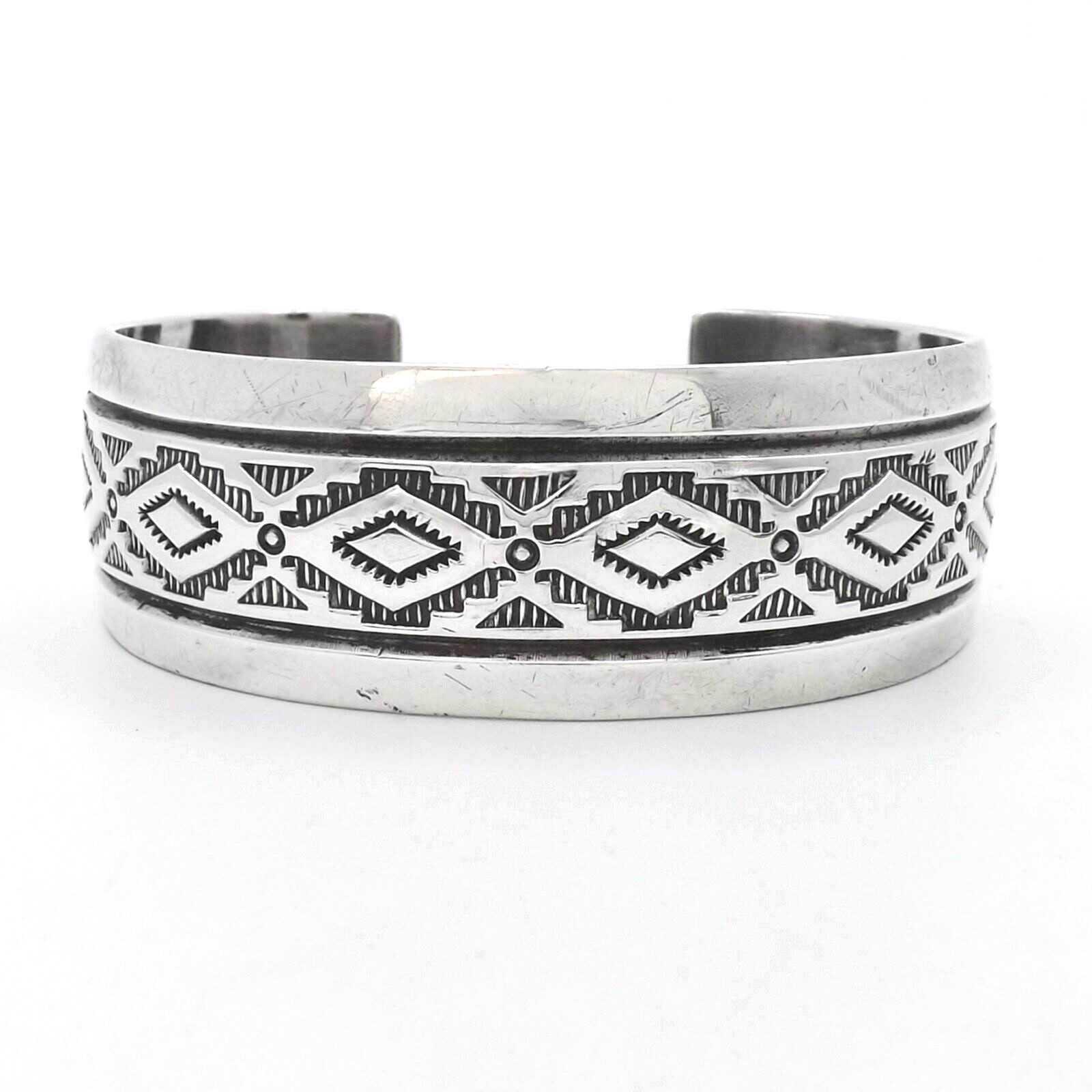 Heavy Patina Galluping Horse Vintage Navajo Sterling Native American Jewelry Silver Bracelet Heavy Patina Galluping Horse Vintage Navajo Sterling Native American Jewelry Silver Bracelet