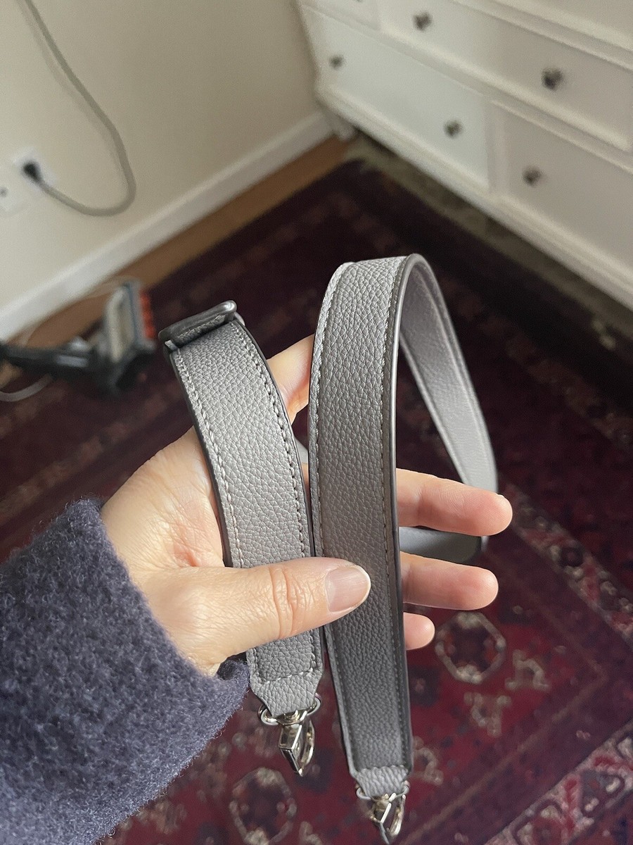 Guess Bag s replacement strap body Cross Adjustable. Gray silver Hardware