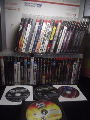   Sony PlayStation 3 Games Lot You Pick EM PS3 Buy 3 get 1 Free  