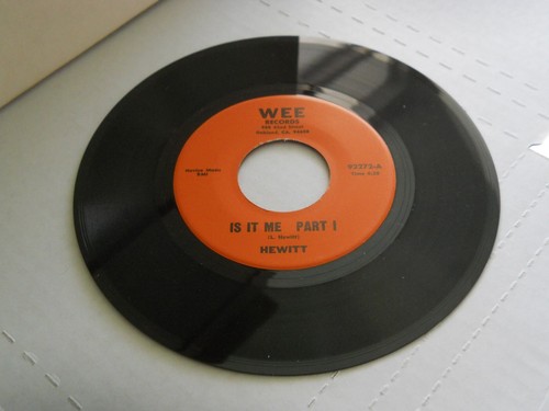 Z26 WEE 92272 FIRST PRESS MODERN SOUL FUNK LONNIE HEWITT IS IT ME OAKLAND CA - Picture 11 of 16