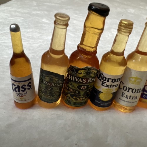 Lot 13 pcs 1:6 Dollhouse Miniature Drink Beer Alcohol Liquor Bottle Corona Minis - Picture 7 of 10