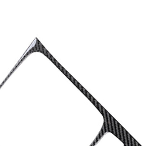 Carbon Fiber Console Manual Gear Shift Panel Cover For Chevrolet Camaro 2010-15 - Picture 6 of 9