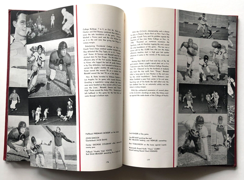 Anuario 1947 San Diego State College Del Sudoeste California Sports Class De colección - Imagen 4 de 10