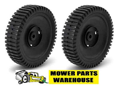 2 NEW DRIVE WHEELS REPL AYP POULAN CRAFTSMAN LAWNMOWERS 180767 180775 532180767 