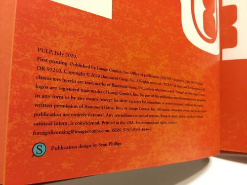 PULP By Ed Brubaker & Sean Phillips Hardcover First Printing Image Comics 2020 - Picture 6 of 6