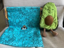 Jellycat Amuseable Avocado Bag New  Hard to find  Super cute