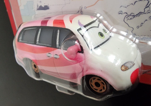 Disney Pixar Cars On The Road 3x Clown Diecast Cars Claire Greebles Kelly New - Picture 3 of 8