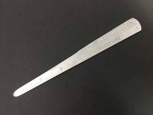 Camden Pottery Camden New Jersey Vintage Promotional Ruler Advertising Promo - Picture 1 of 7