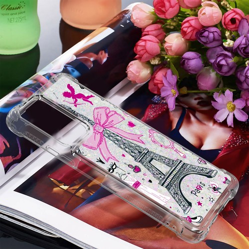 For Xiaomi 13 Lite Redmi Note 12 11 Moving Bling Liquid Glitter Phone Case Cover - Zdjęcie 45 z 80