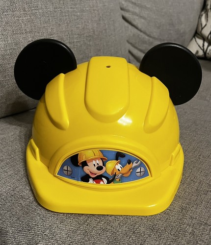 Verstellbare Disney Pluto Mickey Maus Ohren gelb Bauhelm Mütze Kinder