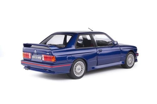 SOLIDO S1801509 BMW E30 M3 Mauritius Blue 1990 1/18 Scale Die-Cast Model Car - Picture 4 of 7