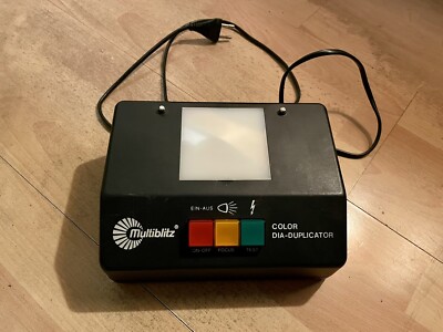 Multiblitz Color Dia Duplicator 220V 50-60 Hz Dr. Ing. D.A. Mannesmann GmbH