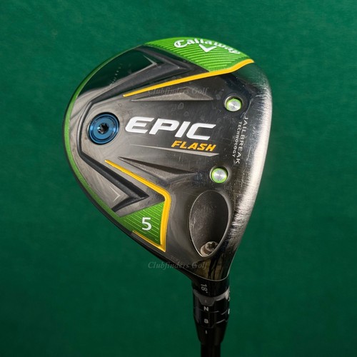 TOUR ISSUE Callaway EPIC Flash 18° Fairway 5 Wood HZRDUS Smoke RDX 60g Regular