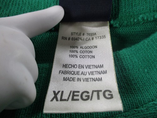 Vintage Reebok NFL Throwbacks Ron Jaworski Eagles Long Sleeve Shirt Mens XL ** - Picture 4 of 16