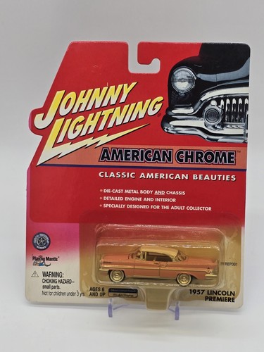 Johnny Lightning - American Chrome - 1957 Lincoln - 4 Car Lot - Picture 4 of 8