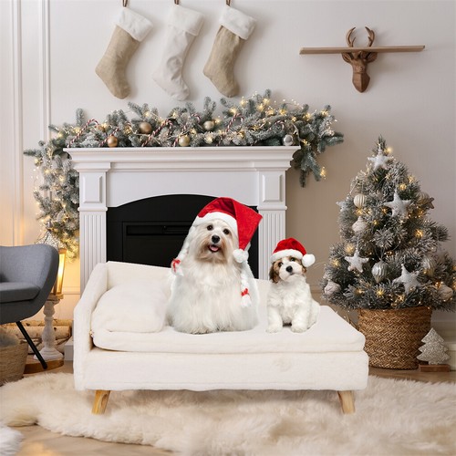 Pet Sofa Bed Dog Cat Puppy Couch Soft Warm Cushion Chair Seat Lounger Waterproof - Picture 3 of 18