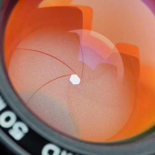 EX+5 MINOLTA MD 50mm F/1.4 MF Standard Lens w/ Filter From JAPAN - Picture 4 of 17