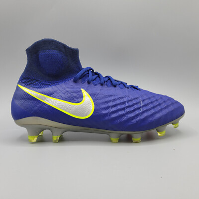 Men's Size 6.5 / Women's 8 Nike Magista Obra II FG 844595-409 Elite Blue Cleats
