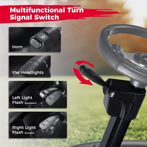 For Club Car Precedent LED Light Deluxe Headl&Taillight Kit 2004-up Gas & Elec. - Picture 3 of 12