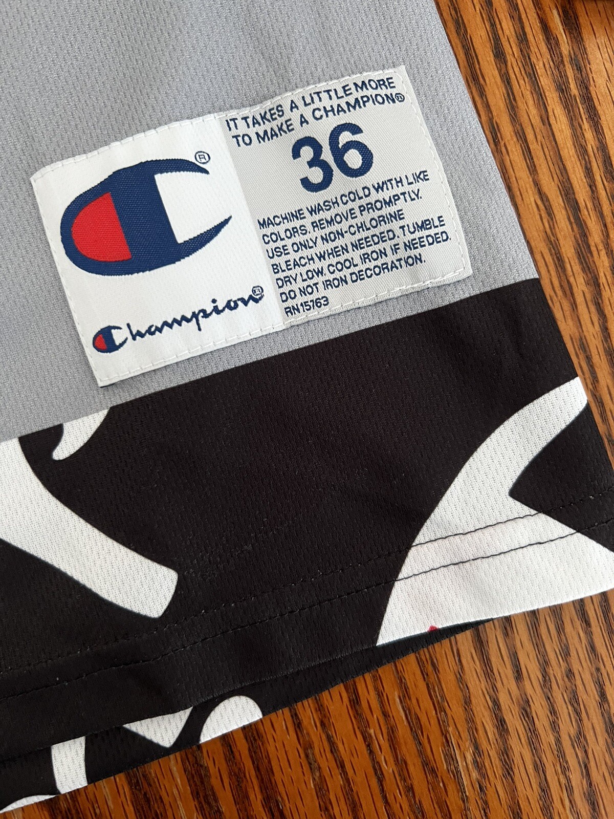 CHAMPION Script Spellout double side Long Sleeve … - image 2